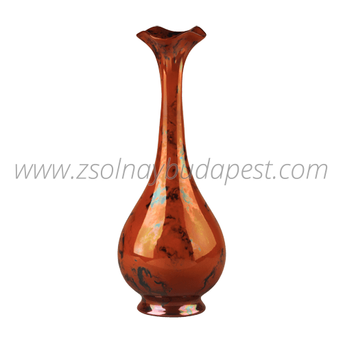 Eosin Marbled Vase